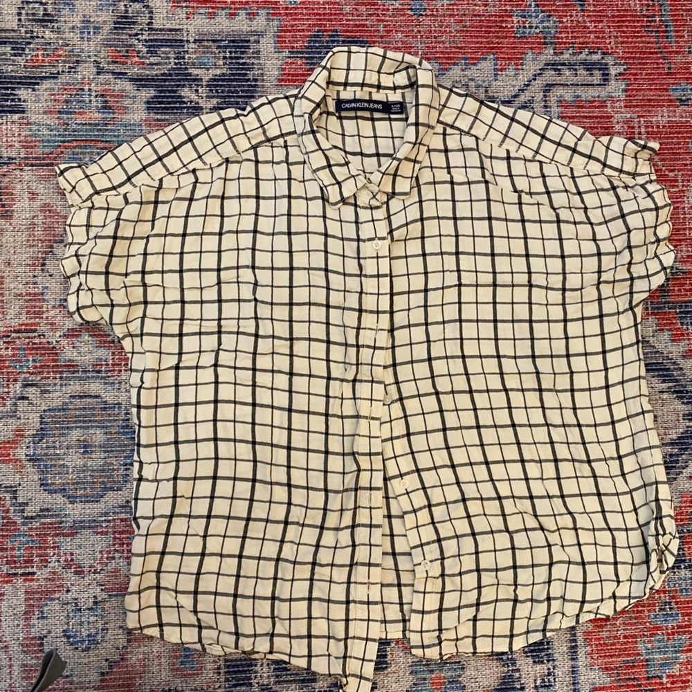 Boxy button down
